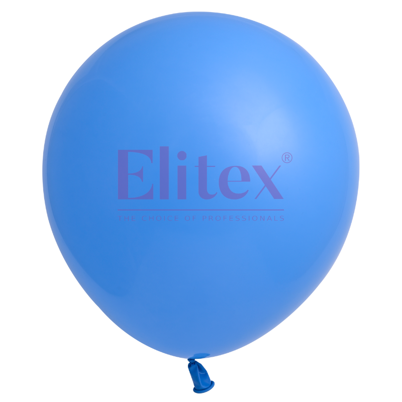 18" Elitex Ice Blue Standard Latex Balloons | 10 Count