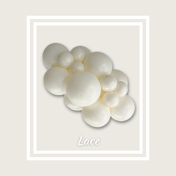 5" TUFTEX Pearlized Lace Latex Balloons | 50 Count