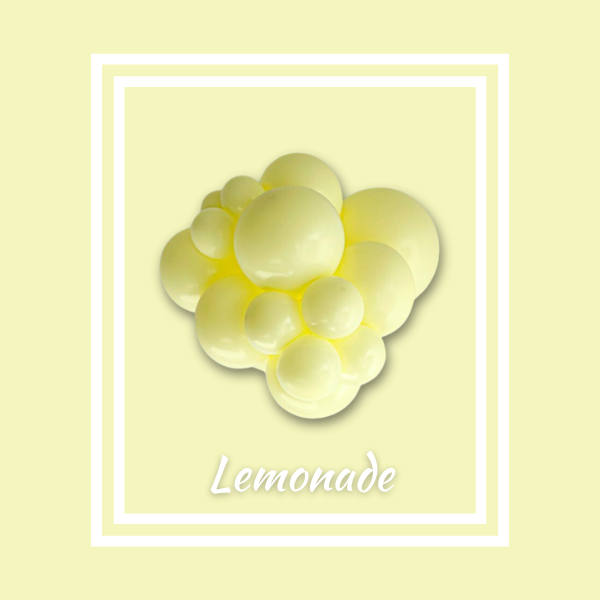 17" TUFTEX Lemonade - Pastel Yellow Latex Balloons | 50 Count