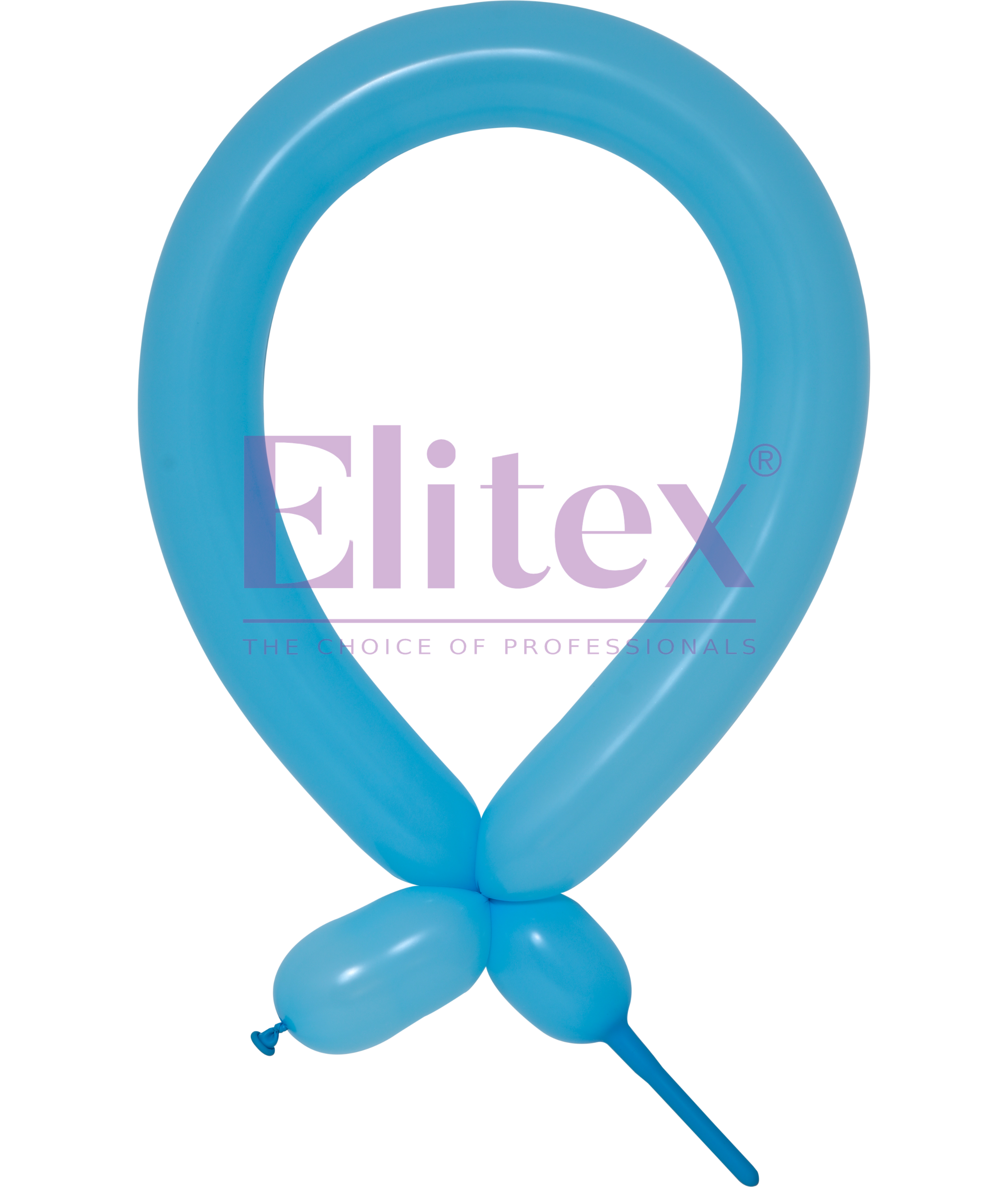 260 Elitex Light Blue  Standard Modeling - Twisting Balloons | 50 Count