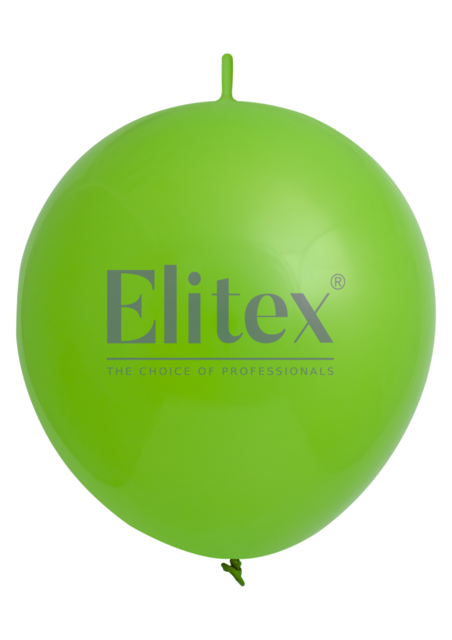 6" Elitex Lime Green Standard Link Latex Balloons | 100 Count