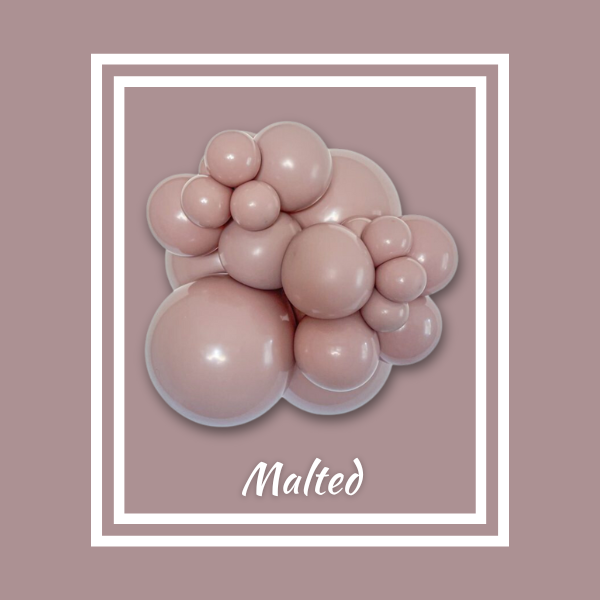 5" TUFTEX Malted - Tan Latex Balloons | 50 Count