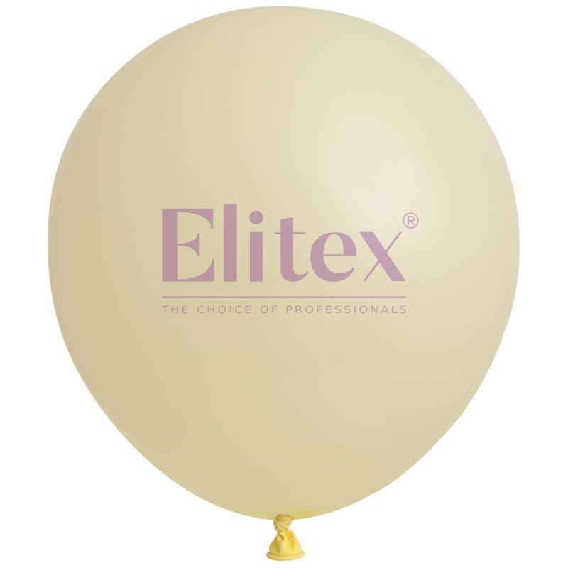 36" Elitex Mango Smoothie Round Latex Balloons - 3 Foot Jumbo | 3 Count