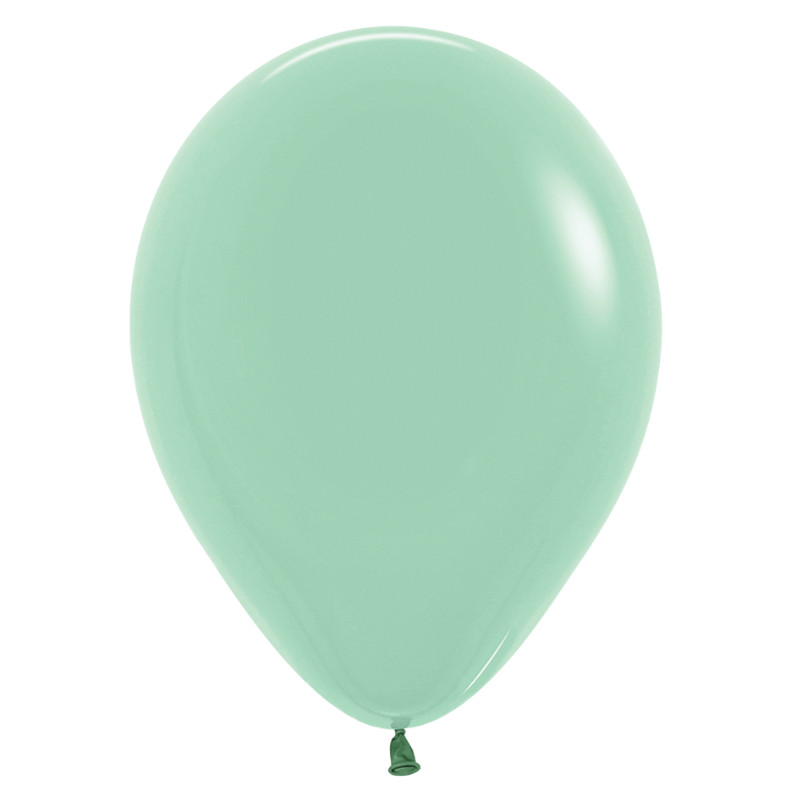 5" Sempertex Pastel Dusk Green Tea Latex Balloons | 100 Count