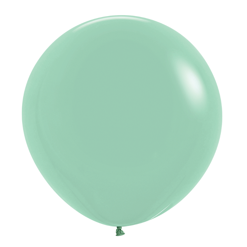 24" Sempertex Pastel Dusk Green Tea Latex Balloons | 10 Count