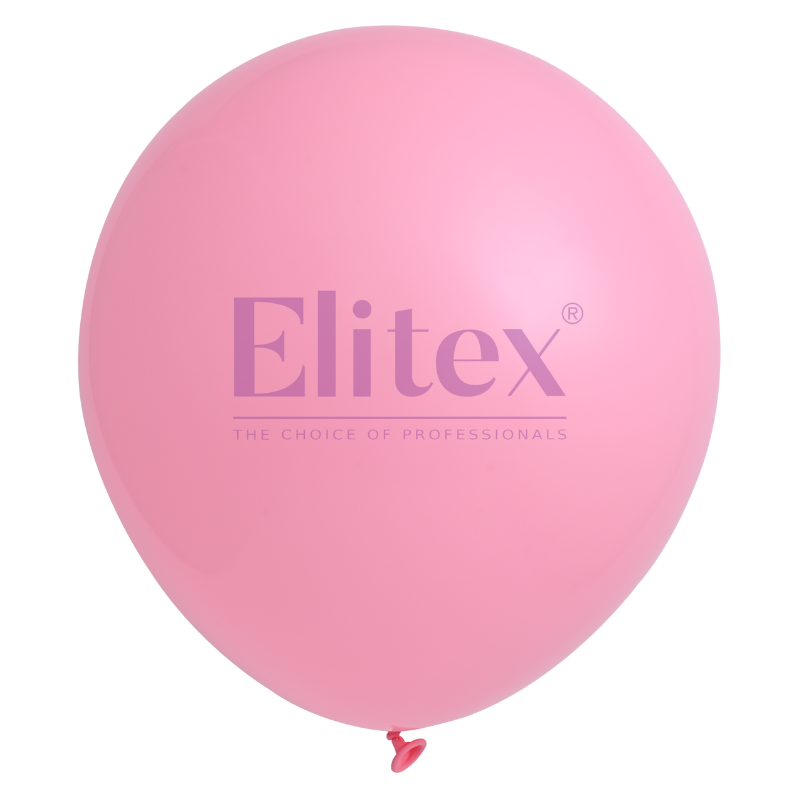 18" Elitex Pink Standard Latex Balloons | 10 Count