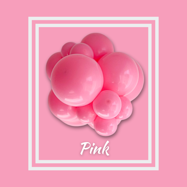 5" TUFTEX Pink Latex Balloons | 50 Count