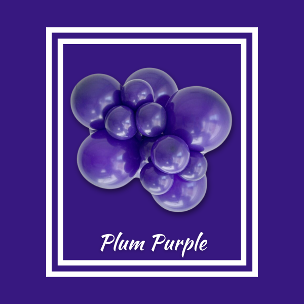 36" TUFTEX Plum Purple Latex Balloons - 3 Foot Giant | 2 Count