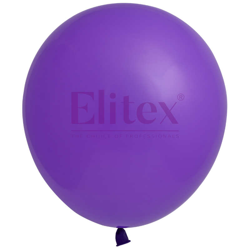 36" Elitex Purple Standard Round Latex Balloons - 3 Foot Jumbo | 3 Count