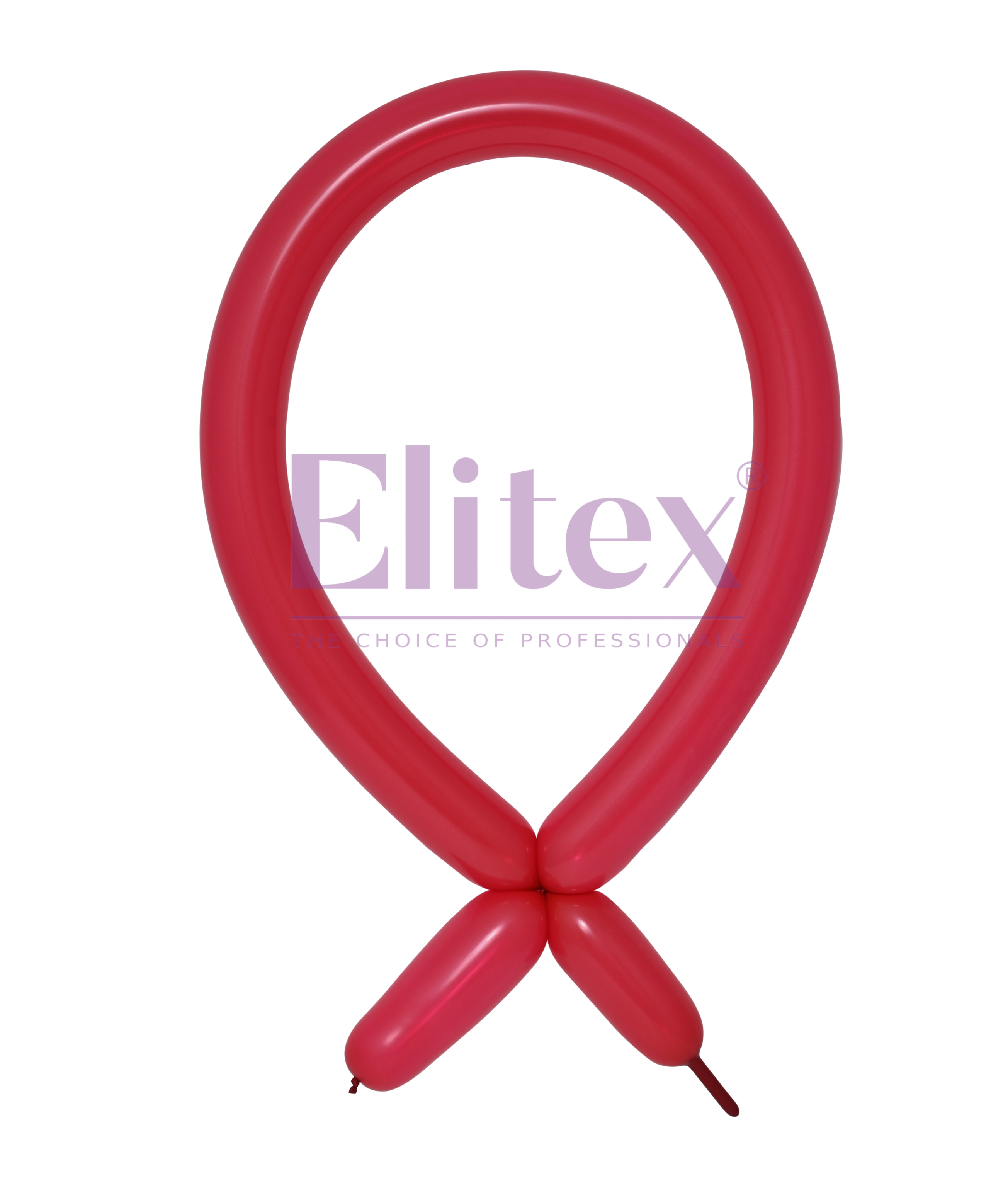 260 Elitex Red Wine Standard Modeling - Twisting Balloons | 50 Count