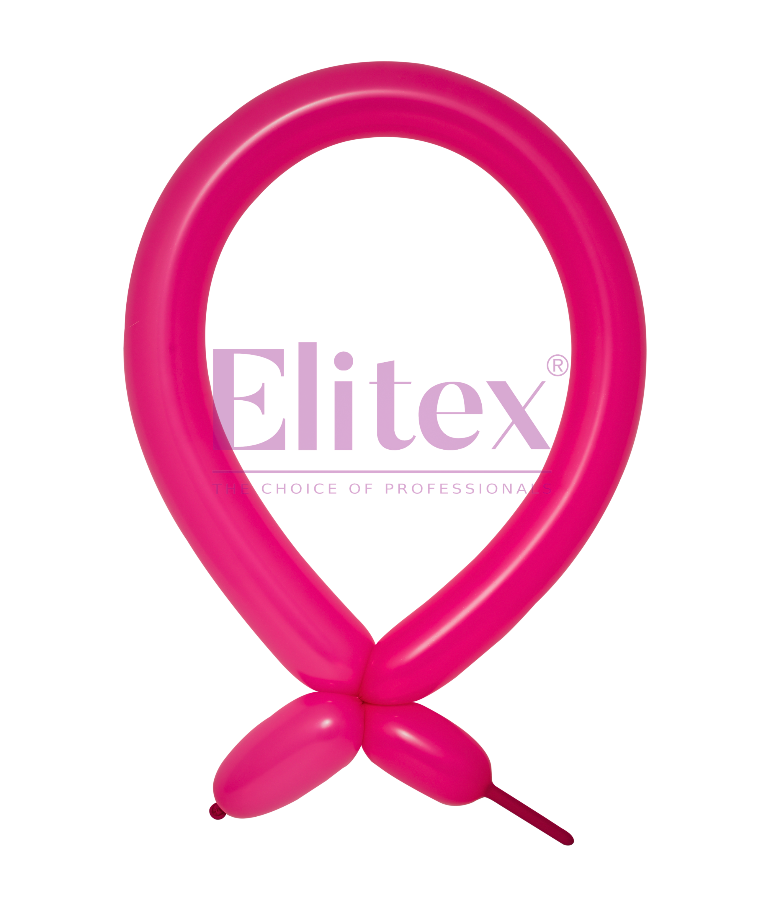 260 Elitex Ruby Pink Standard Modeling - Twisting Balloons | 50 Count