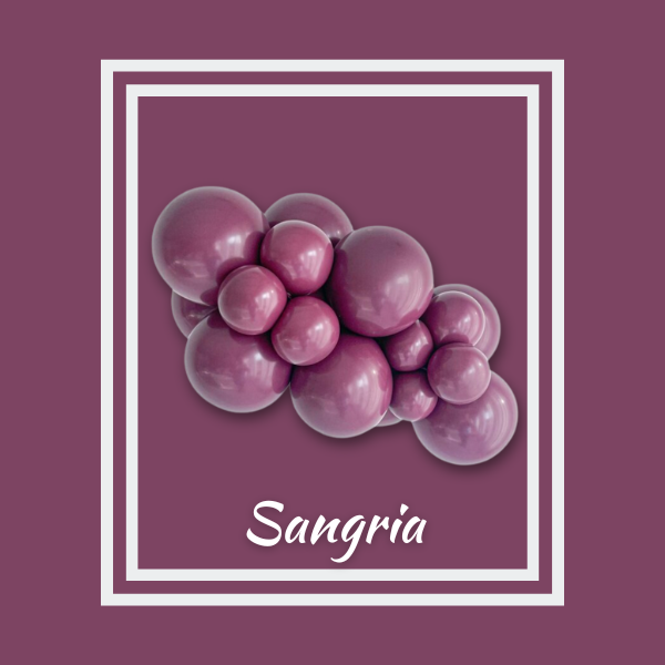 5" TUFTEX Sangria Latex Balloons | 50 Count