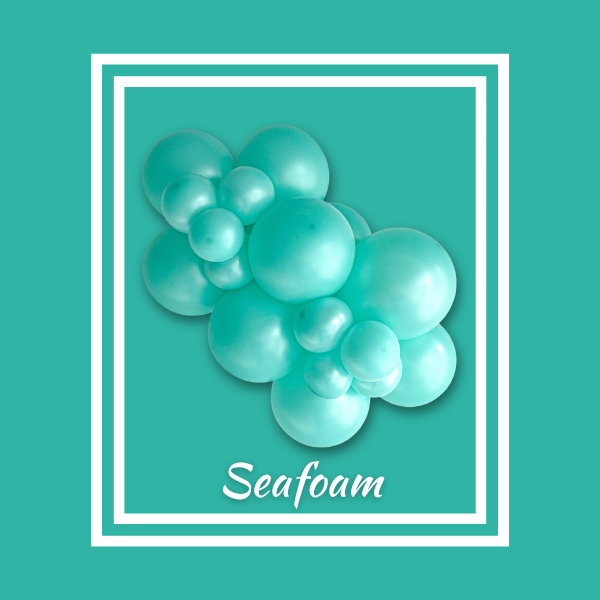 11" TUFTEX Metallic Pearlized Seafoam Latex Balloons | 100 Count