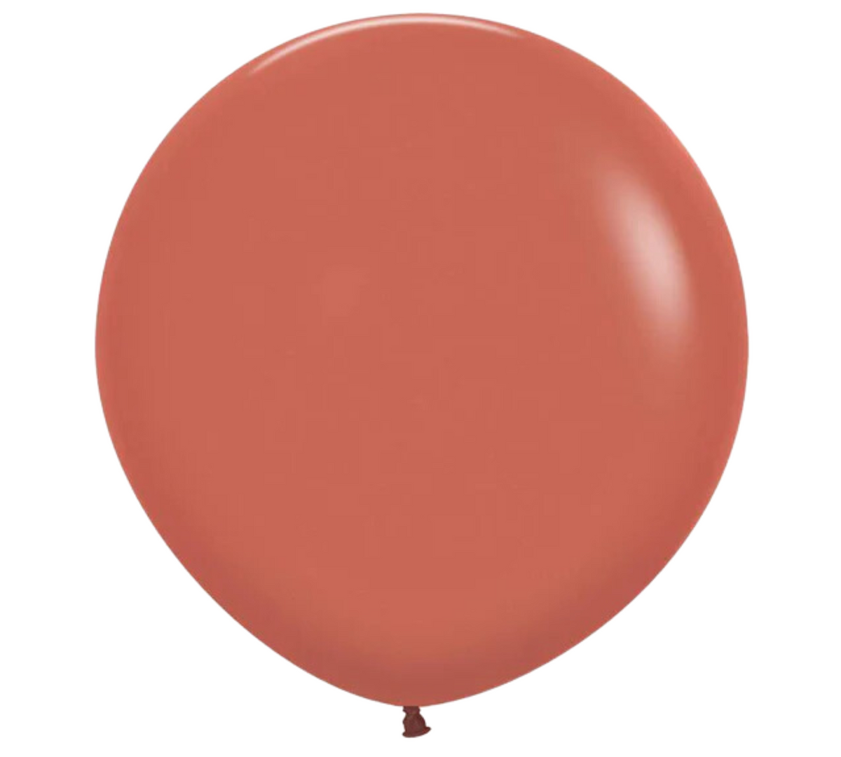 24 Inch Sempertex Deluxe Terracotta Latex Balloons 10 Count