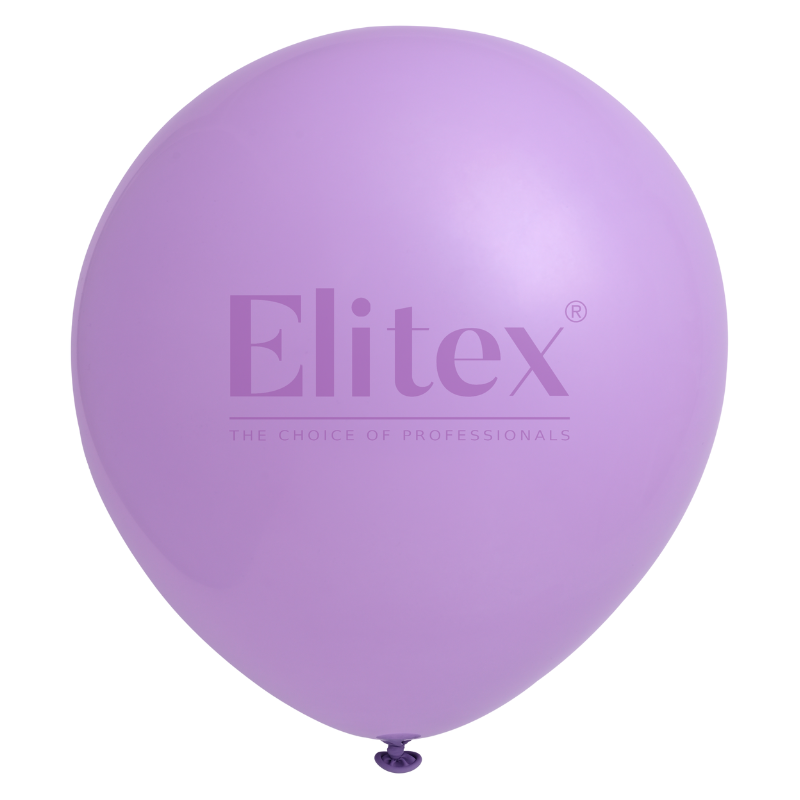 18" Elitex Spring Lilac Pastel Round Latex Balloons | 10 Count