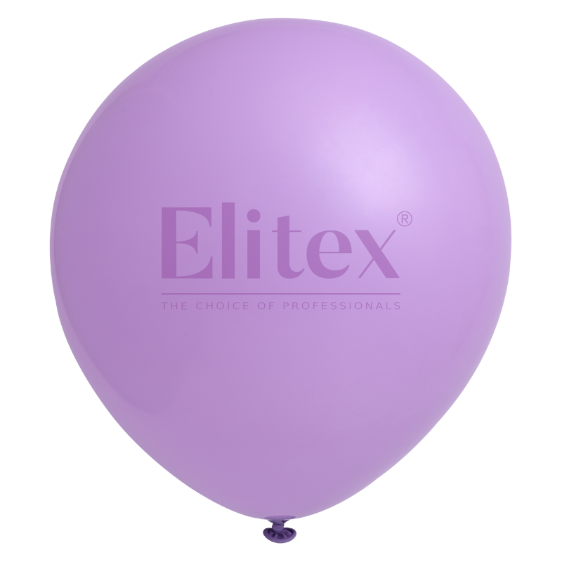 24" Elitex Spring Lilac Pastel Round Latex Balloons | 5 Count