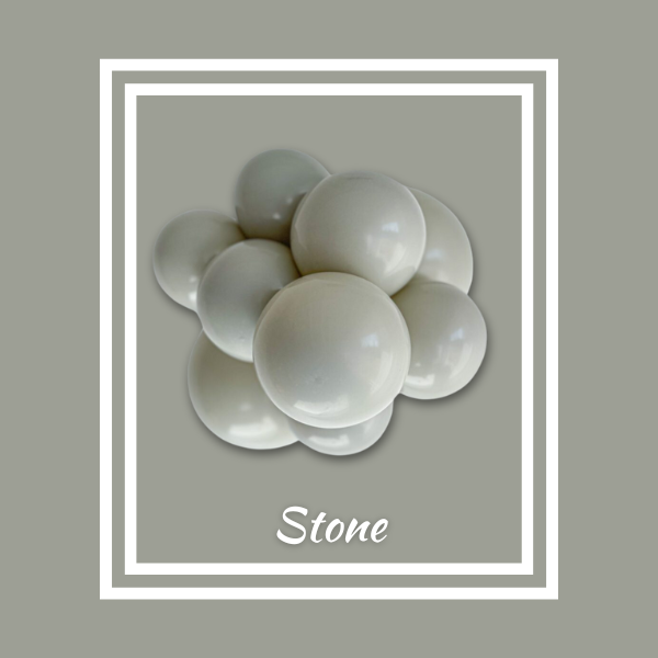 17" TUFTEX Stone Latex Balloons | 50 Count