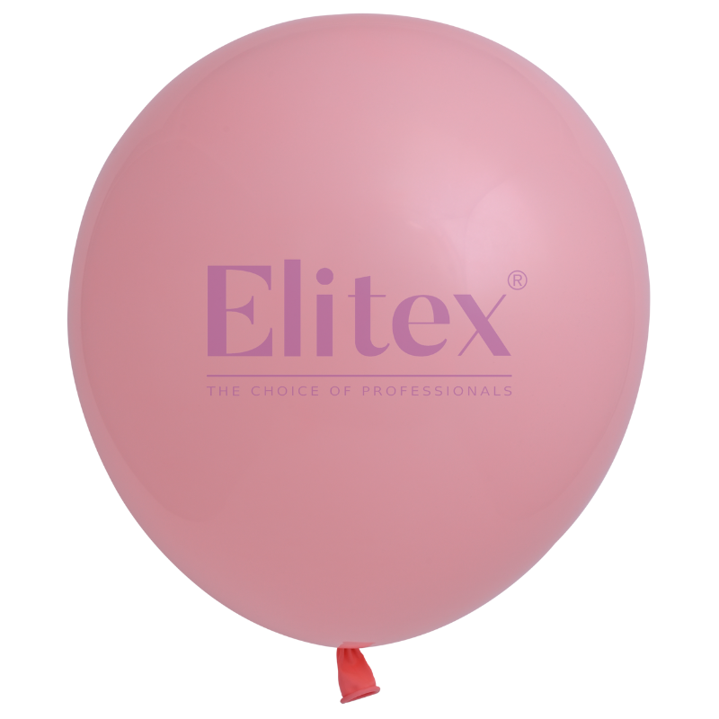24" Elitex Strawberry Smoothie Round Latex Balloons | 5 Count