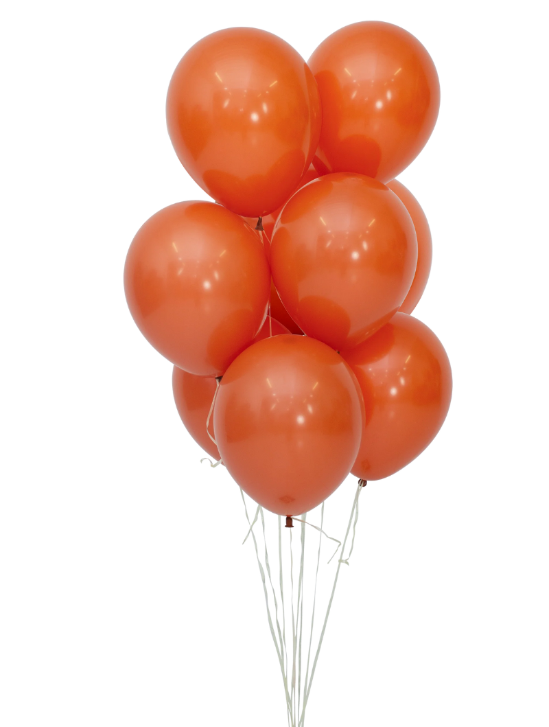 11" Sempertex Sunset Orange Latex Balloons | 100 Count