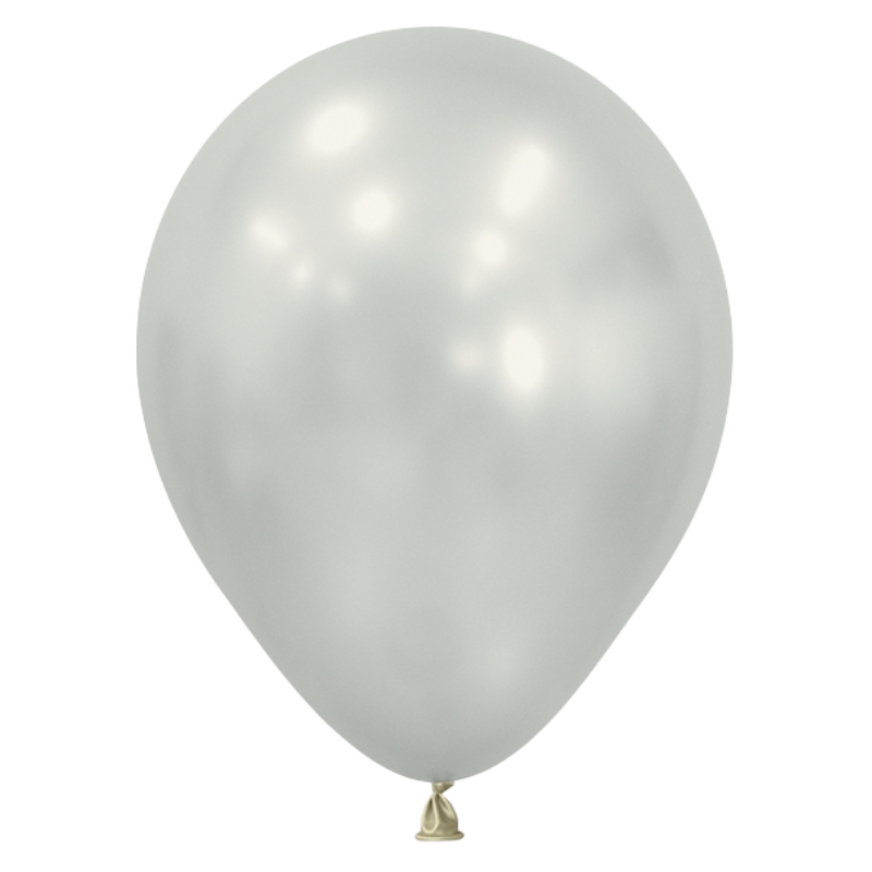 11" Sempertex Silk Oyster White Pearl Latex Balloons | 50 Count