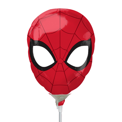 14" Anagram Spider-Man Head Airfill Foil Balloon | Buy 5 Or More Save 20%